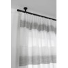 GARDINIA Chicago Series Ceiling Support for Curtain Rod, with Metal