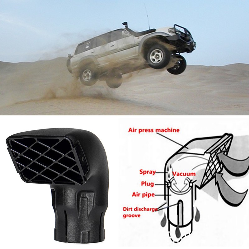 Car Snorkel Head LLDPE Plastic Dust Collector Air Intake Head