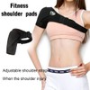 WJRQD Shoulder Support with Pressure Pad, Adjustable Shoulder Support Bandage,