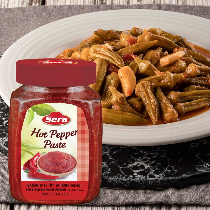 Sera Hot Pepper Paste 25.4 Oz Jar (2 PACK) |