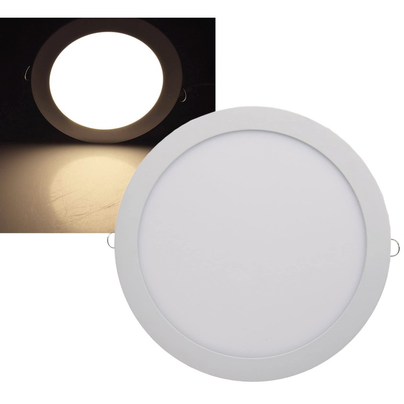 ChiliTec LED Panel Round Ceiling Installation Diameter 30 cm 20