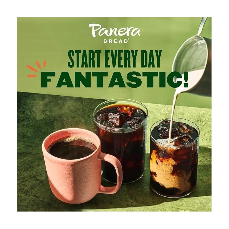 Panera Bread Hazelnut Crème Light Roast Coffee, Single Serve 60