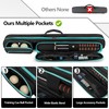 GOBUROS Pool Cue Case, 2 x 2 Pool Stick Case