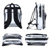SUBETE Clear Backpack, PVC Transparent Bag, Antistatic, Engineer, Cleanroom, Black