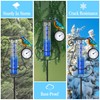 Rose Manor Outdoor Rain Gauge, Large Color Digital Rain Gauge