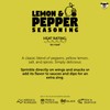 MR. WINGS - LEMON AND PEPPER SEASONING 800 G, Lemon