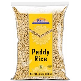 Rani Paddy Rice (Raw Unfinished Rice) 3.5oz (100g)