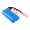 HHZ 2 pcs 7.4V 1500Mah EL-2P Plug li-on Battery for