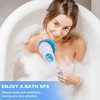 OWIIZI Electric Bath Brush Back Scrubber for Shower, Detachable Long