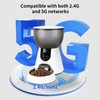 Lychee Automatic Cat Feeder with Camera-5G WiFi Pet Feeder-1304P HD