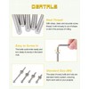 Crib Screws Bolts Hardware Replacement Kit, 28 Set M6x20/40/60/80mm Hex