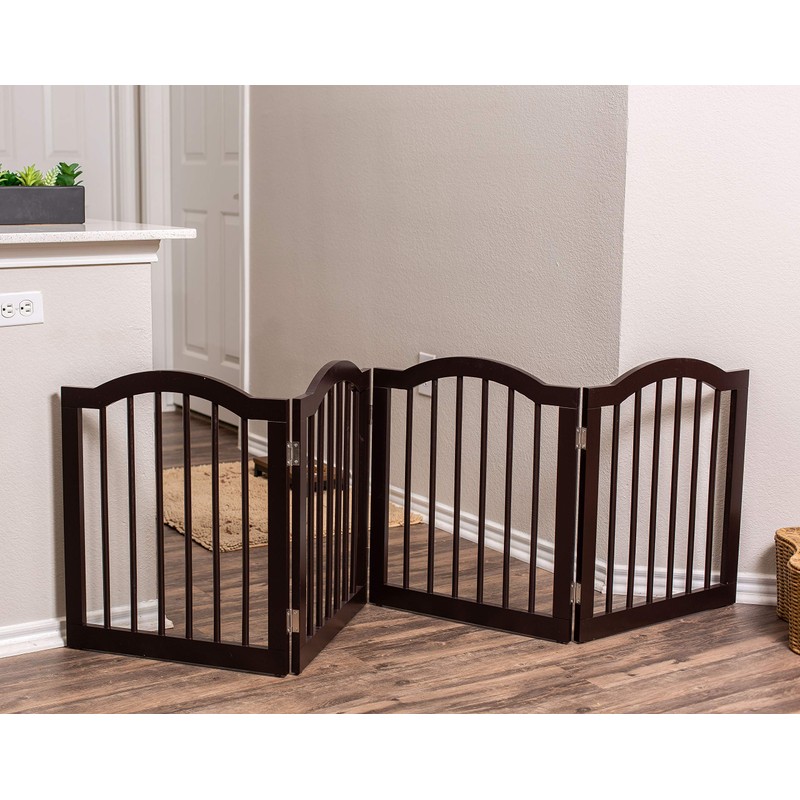 Internet's Best Dog Gate with Arched Top - 4 Panel