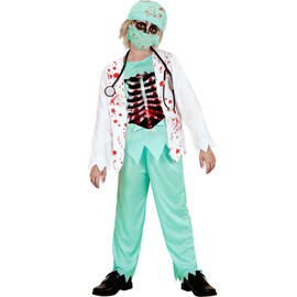 Widmann 05768 Zombie Chirurg Costume Size 11/13 Years