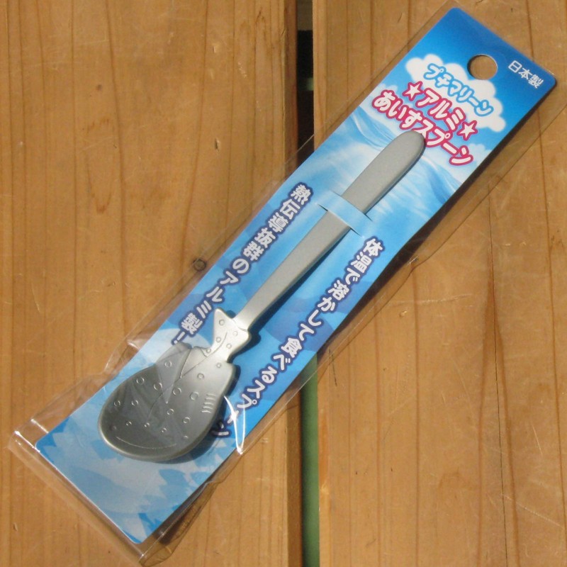 Nagao Tsubamesanjo Petit Marine Aluminum Ice Spoon, Silver, 4.6 inches