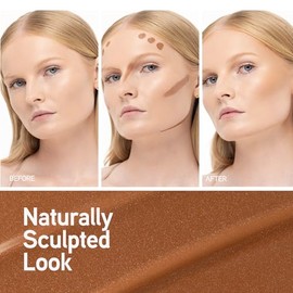 Physicians Formula Butter Glow Varita de Contorno, Aplicación Fácil para Definición Instantánea, Lujosamente Nutritiva y Cremosa - Claro a Medio