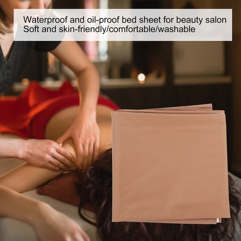 Brrnoo Sábana de Masaje para SPA, Funda Protectora para Camilla
