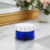 (12 Pack) 12 oz Cobalt Blue PET Plastic Jar with