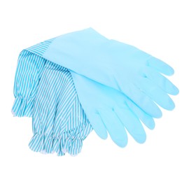 TOVINANNA 1 Pair Winter Dish Washing Gloves for Kitchen Cleaning Thick Warm Long Sleeve Gloves for Winter Housework