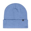DALIX 12" Cuff Beanie Hat Knit Cap in Periwinkle