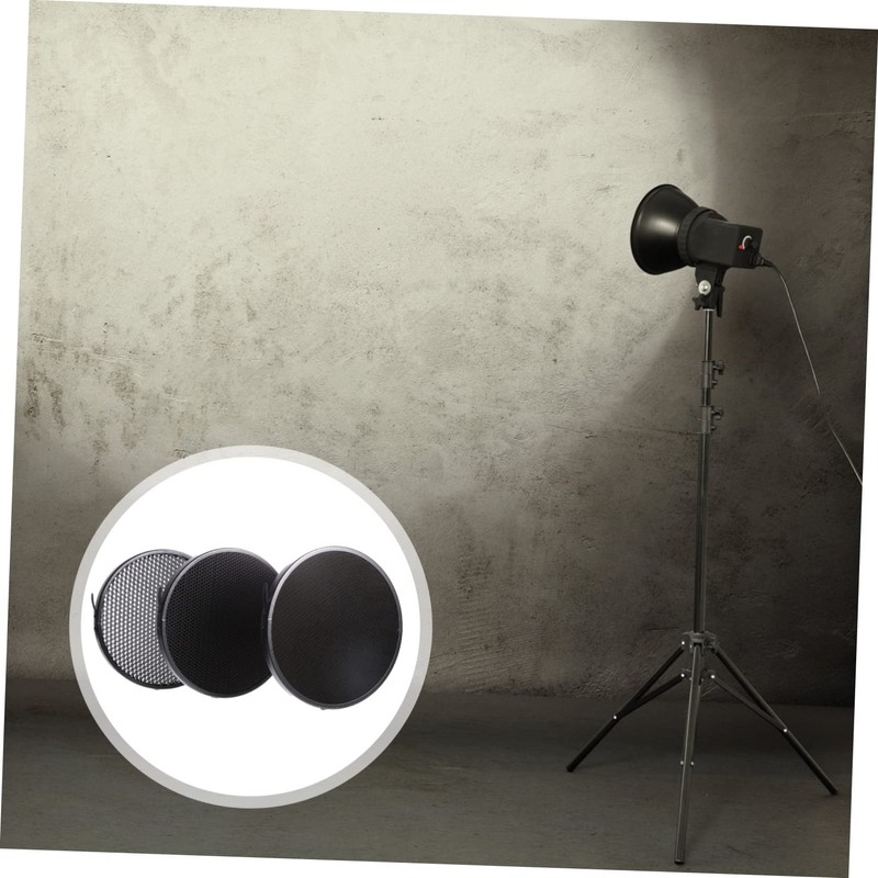 TEHAUX 1 Set Honeycomb Grid for Light Photography Lamp Shade