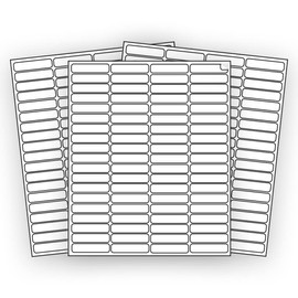 800 EcoSwift Shipping Labels 1 3/4 x 1/2 inches Mailing Address Return Inventory Blank White Self Adhesive for Laser Inkjet Printer 1.75 x 0.5