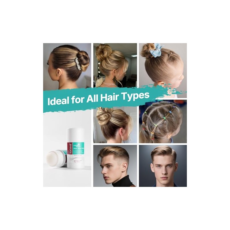 Karseell Cera en Barra para Cabello, Control de Pelos Sueltos,