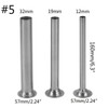(3) Sausage Stuffer Tubes for Kitchenaid meat grinder attachment. STAINLESS