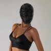 Máscara Con Clavo Remache Tapa Cabeza Para Mascarada