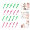 Fish Mouth Sewing Machine Needle Threader, 20Pcs Elderly Guide Needle