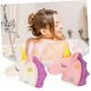 Mobestech 2pcs Unicorn Bath Loofah Shower Kids Sponge for Bath