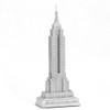 Empire State Building Statue from New York City Silver 9