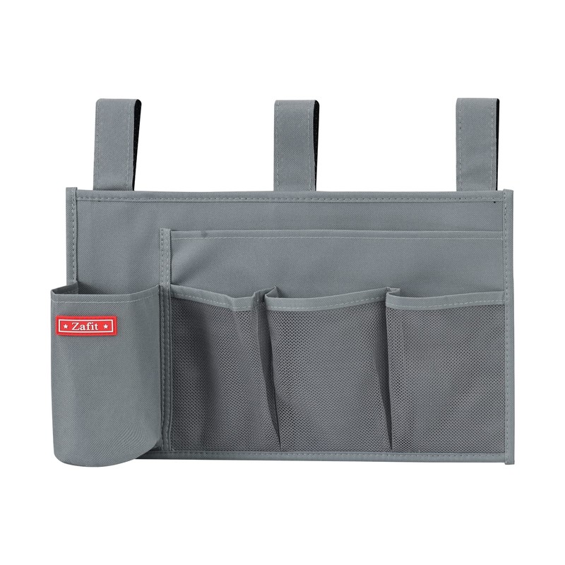 Zafit Hanging Bedside Caddy, Bedside Storage Organizer for Magazine, Phone,