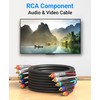 BlueRigger RCA Component Video and Audio Cable - 25 Feet