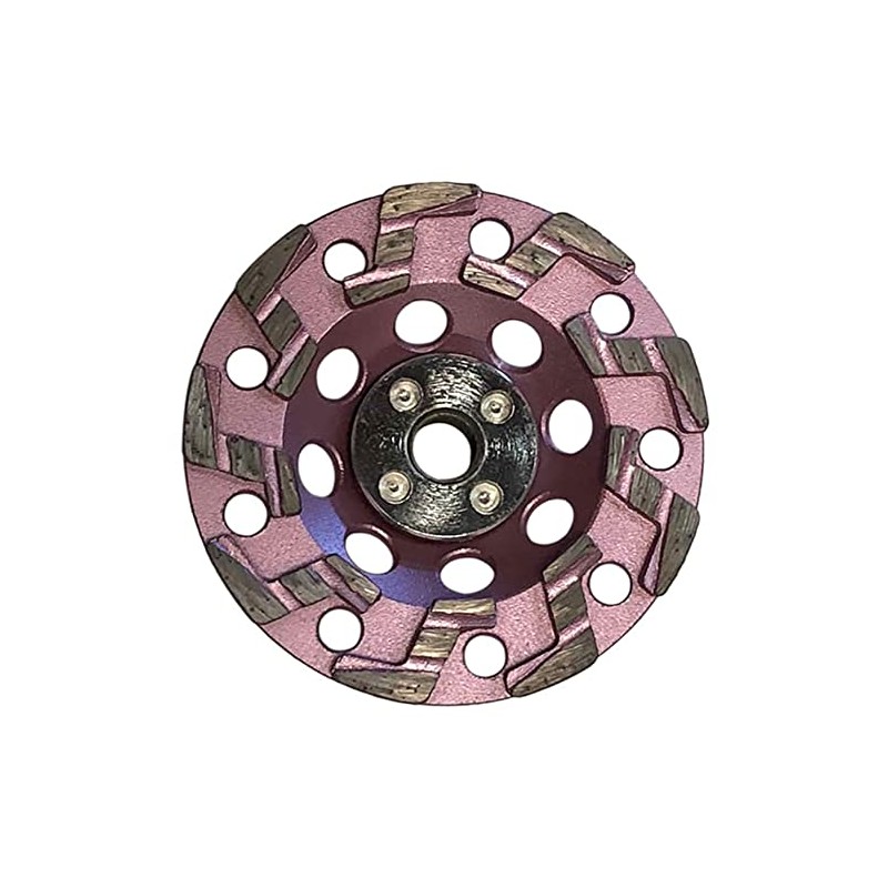 4.5" Aggressive Anti-Vibration Grinding Diamond Cup Wheels for Concrete and