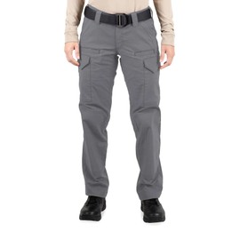 First Tactical 124011-036-16-R Women's V2 Tactical Pant Wolf Grey 16