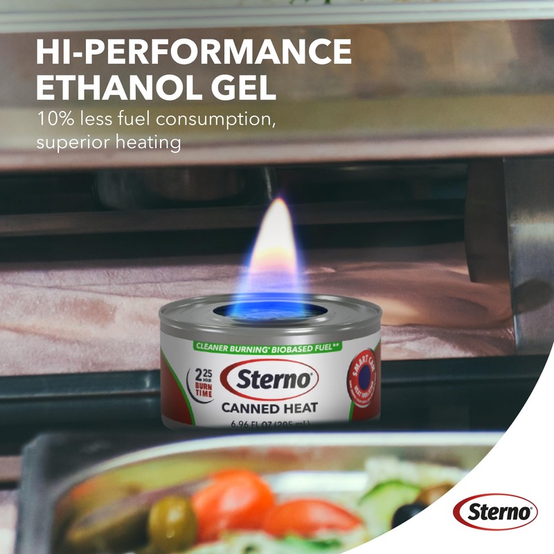 Sterno Fuel Cans - 2.25 Hour Burn, (6-Pack) Chafing Dish