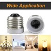 TWDRTDD 12PACK E26 to E17 Socket Adapter,Medium Screw E26 to
