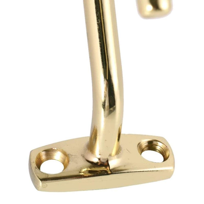 POFET 2pcs Snooker Hook Gold Snooker Billiard Table Cue Brass