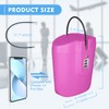 Portable Anti-Theft Lock Box, Portable Security Lock Bag, Mobile Travel
