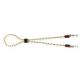 Mendota Pet Lanyard - Whistle Lanyard - Made in USA - Hi-Viz Yellow, 25 in (Double)