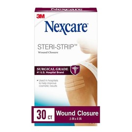 Nexcare Steri-Strip Skin Closure 1/4 X 4 Inches, 30 Count