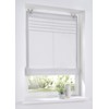 Kessy Roman Blind with Eyelet Top with Piping White, Grey,
