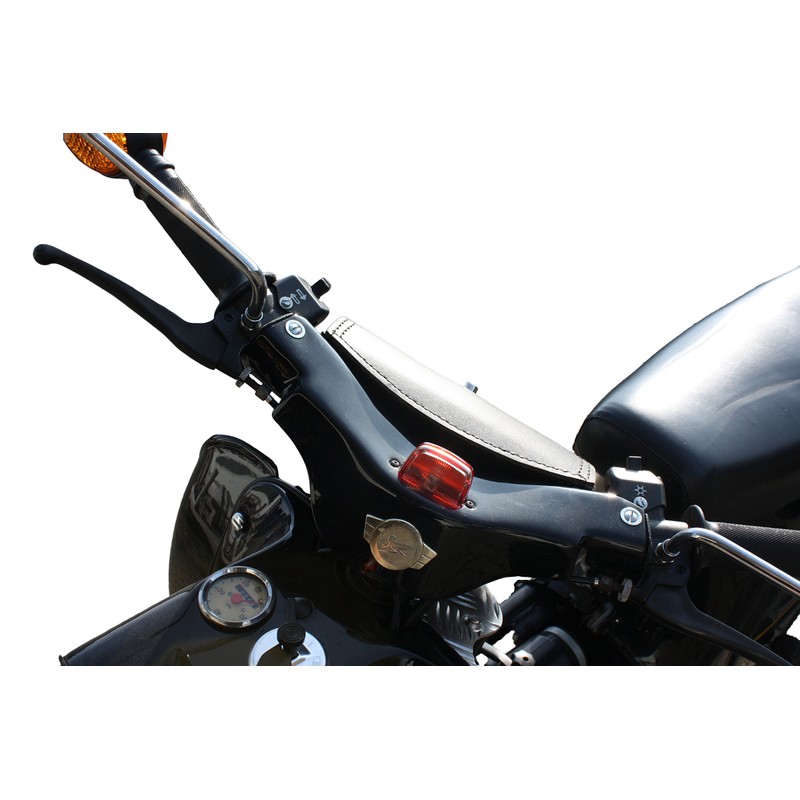 Leather Handlebar Bag Black Suitable for Simson Schwalbe KR50 KR51