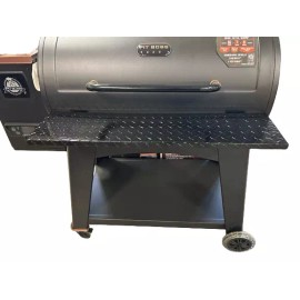 Pit Boss PBR Products Austin XL ONYX Edition Shelf diamond plate - BLACK 8" wide