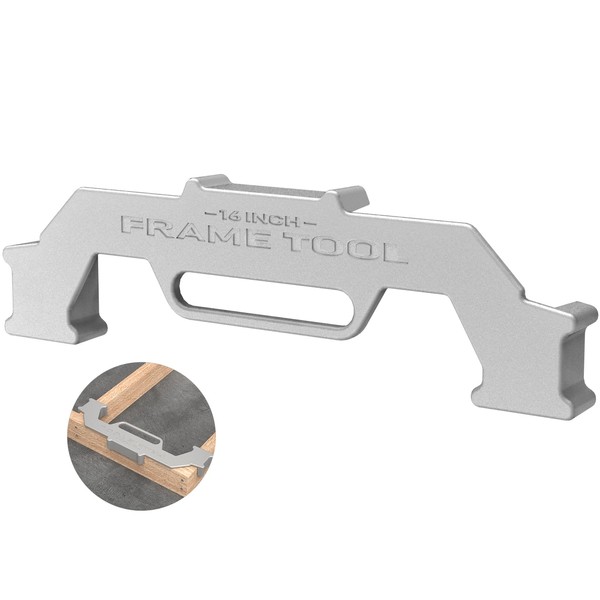 Octina Framing Tools,16 Inch On-Center Stud Layout Tool,100% Cast Aluminum