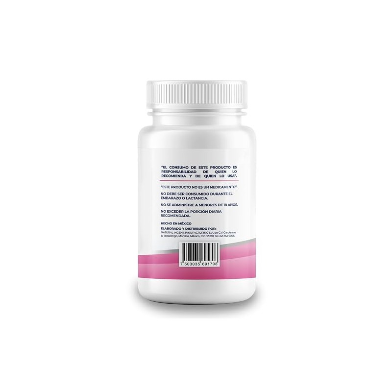 NAIMA Inositol, 100 Cápsulas | Suplemento Alimenticio 100% Puro| Ingredientes
