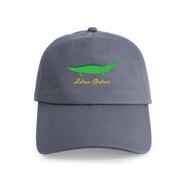 CafePress Later Gator Unique Adjustable Baseball Hat Gray