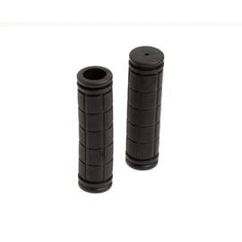 1 Pair Kids Bike Grips Anti-Slip Rubber Bike Handlebar Grips for BMX MTB Bicycle Mountain Bike Scooter Folding (Black)
