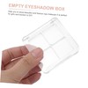 Mikinona 2pcs Empty Eyeshadow Dishes Diy Makeup for Women and