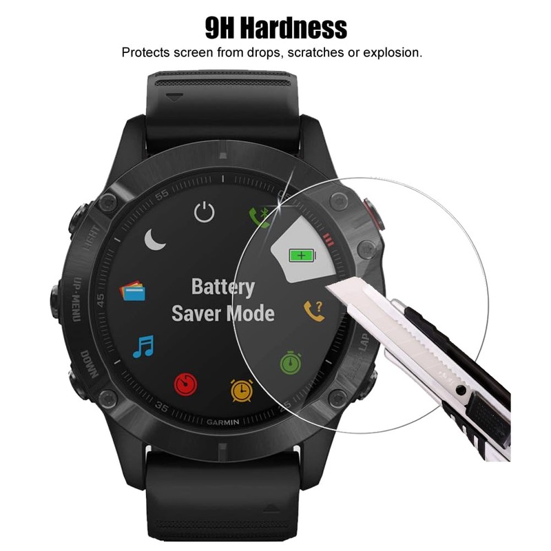 (4 Pack) For Garmin Fenix 6 and Fenix 6 Pro/Fenix